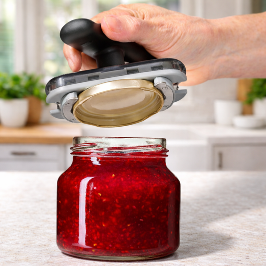 Hyggear™ Adjustable Jar & Bottle Opener – Easy Grip, Arthritis-Friendly, Manual Lid Opener for All Jar Sizes